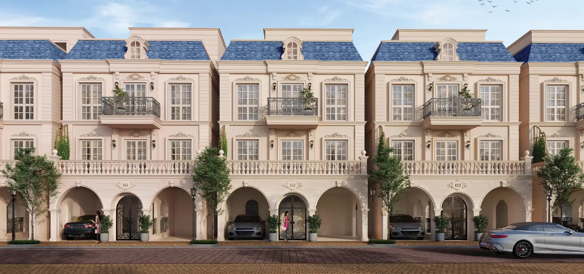 Godrej Florenne French Renaissance Luxury Row Houses near Soukya Road Whitefield Bengaluru